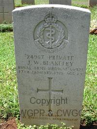 Dar Es Salaam War Cemetery - Blakeley, John William